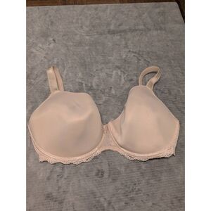 Freya Expression Underwire Demi Plunge Molded Bra Women's Size 34J AA5490 Nude